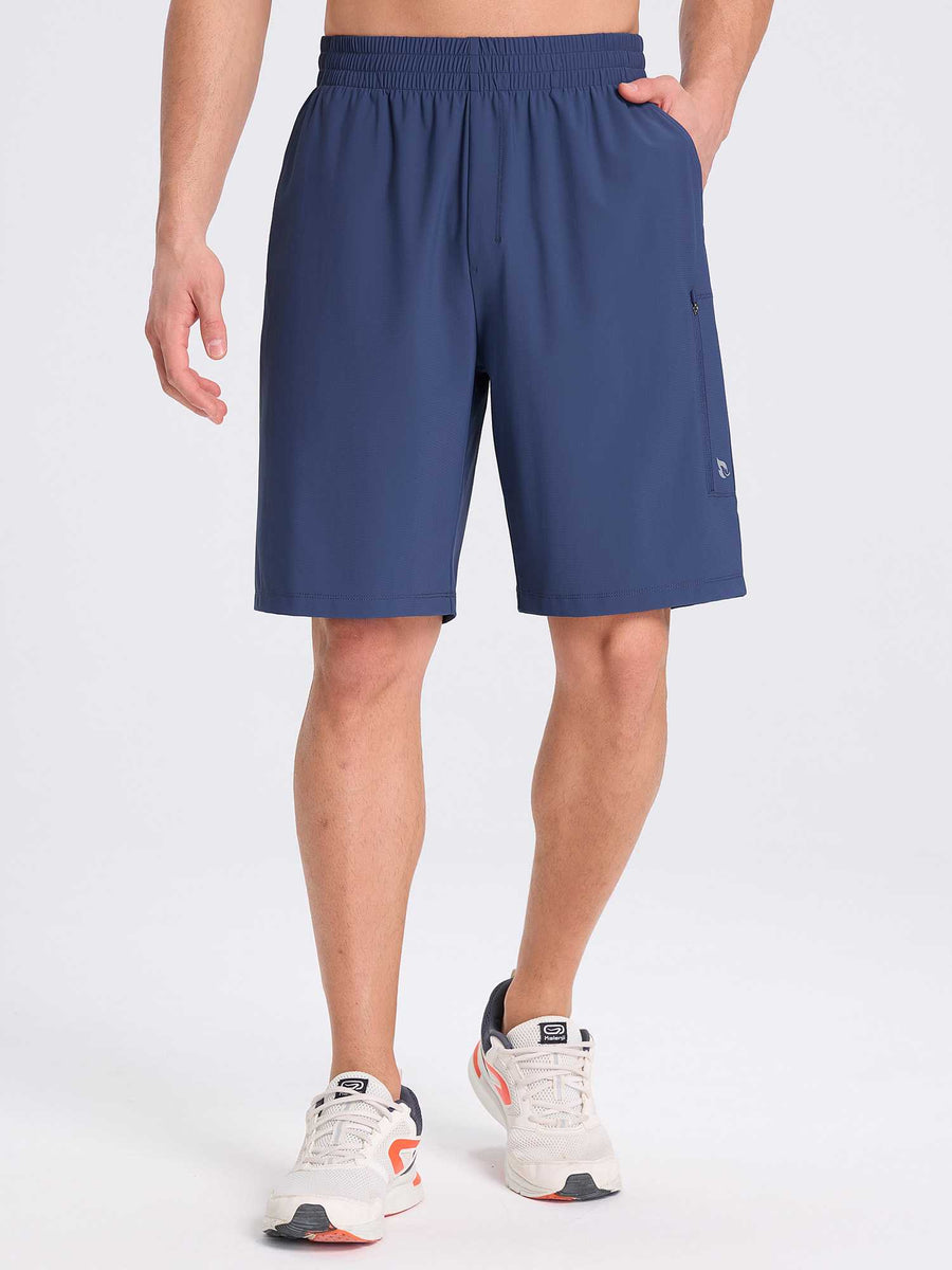 Men's 9" Running Shorts - Navy Blue / XL