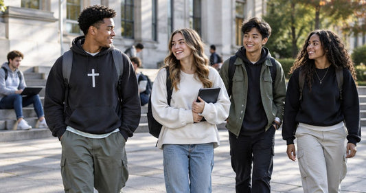 Christian streetwear for college students: campus outfit ideas