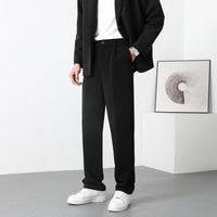 Autumn Casual Versatile Loose Fleece-lined Casual Pants For Men