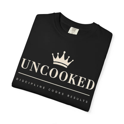 Uncooked Crown T-Shirt — Minimalist Royal Graphic Tee