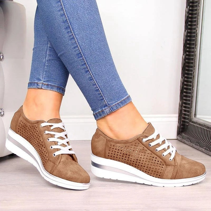 Casual Sneakers // Breathable Platform Sneakers