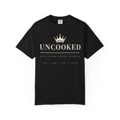 Uncooked Crown T-Shirt — Minimalist Royal Graphic Tee
