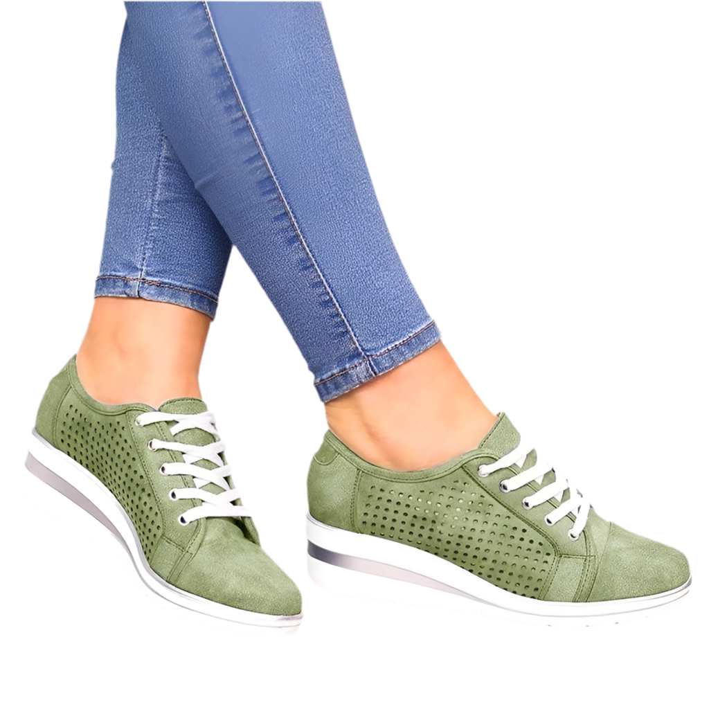 Casual Sneakers // Breathable Platform Sneakers