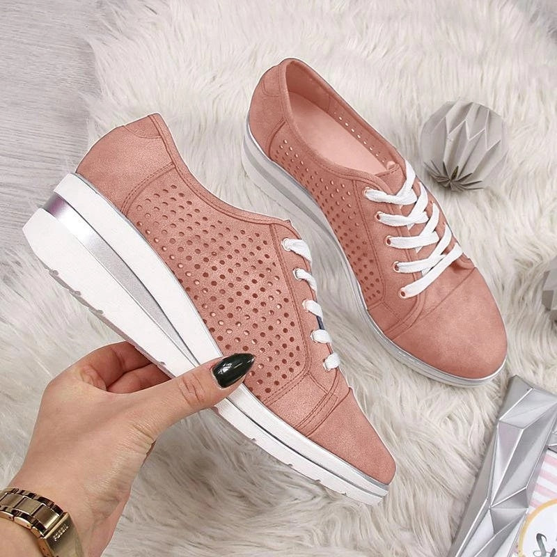 Casual Sneakers // Breathable Platform Sneakers