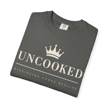 Uncooked Crown T-Shirt — Minimalist Royal Graphic Tee