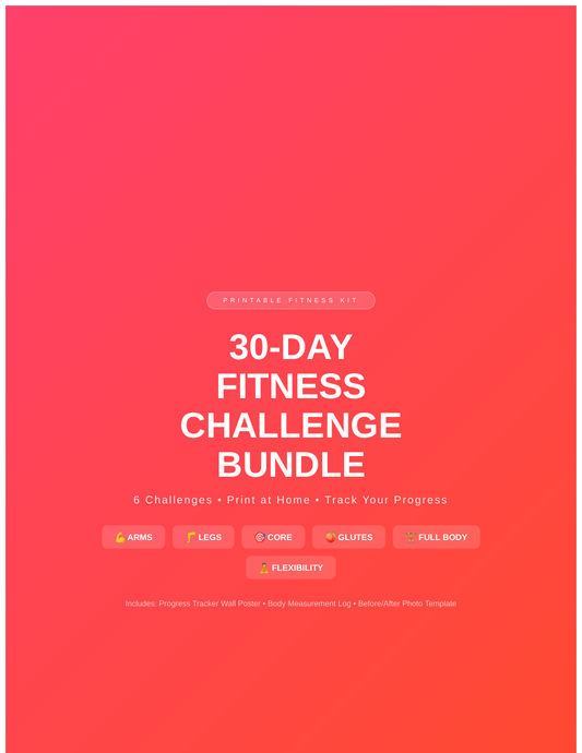 30-Day Fitness Challenge Bundle cover
