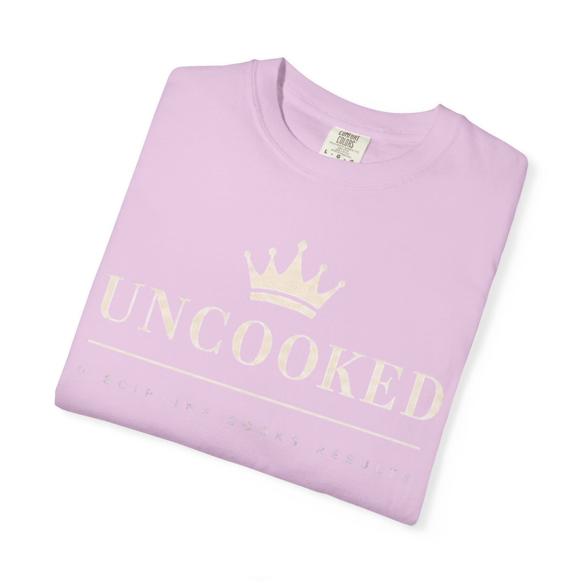 Uncooked Crown T-Shirt — Minimalist Royal Graphic Tee