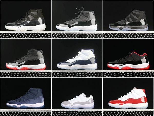 28Color TOPQuality 11s mens basketball shoes men women sports sneakers trainers Size 4-12 With Box