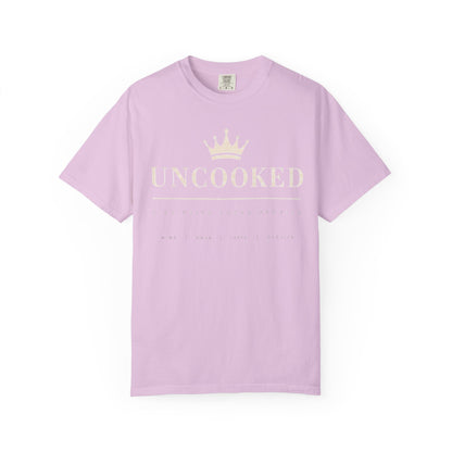 Uncooked Crown T-Shirt — Minimalist Royal Graphic Tee