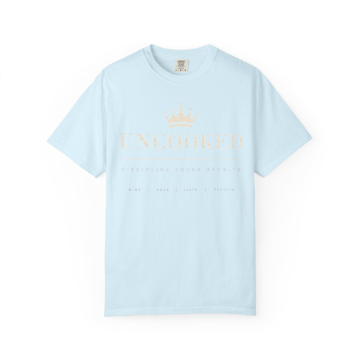 Uncooked Crown T-Shirt — Minimalist Royal Graphic Tee