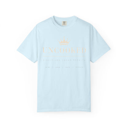 Uncooked Crown T-Shirt — Minimalist Royal Graphic Tee