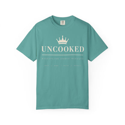 Uncooked Crown T-Shirt — Minimalist Royal Graphic Tee