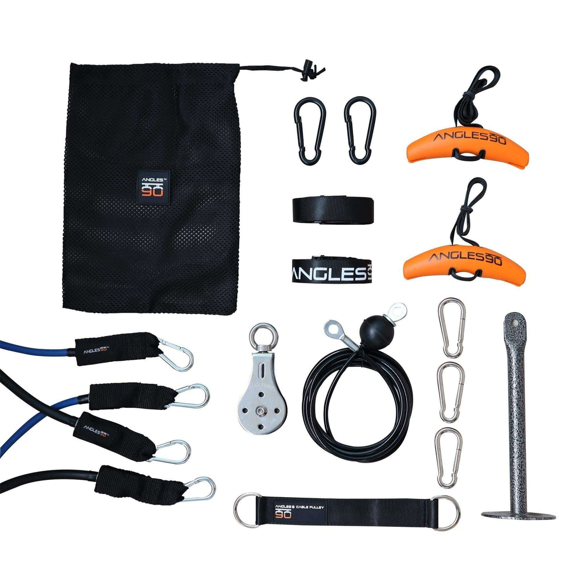 Angles90 Full Set – All-in-One Home Gym Kit for Full Body Workouts