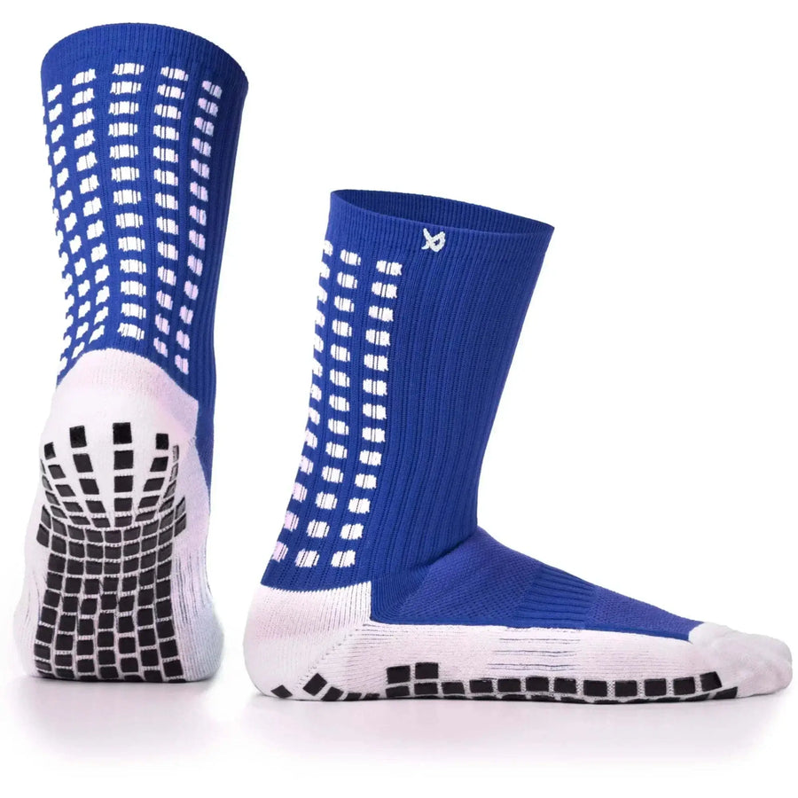 Grip Socks Football - Calf Socks - Blue - LUX - Blue / Large