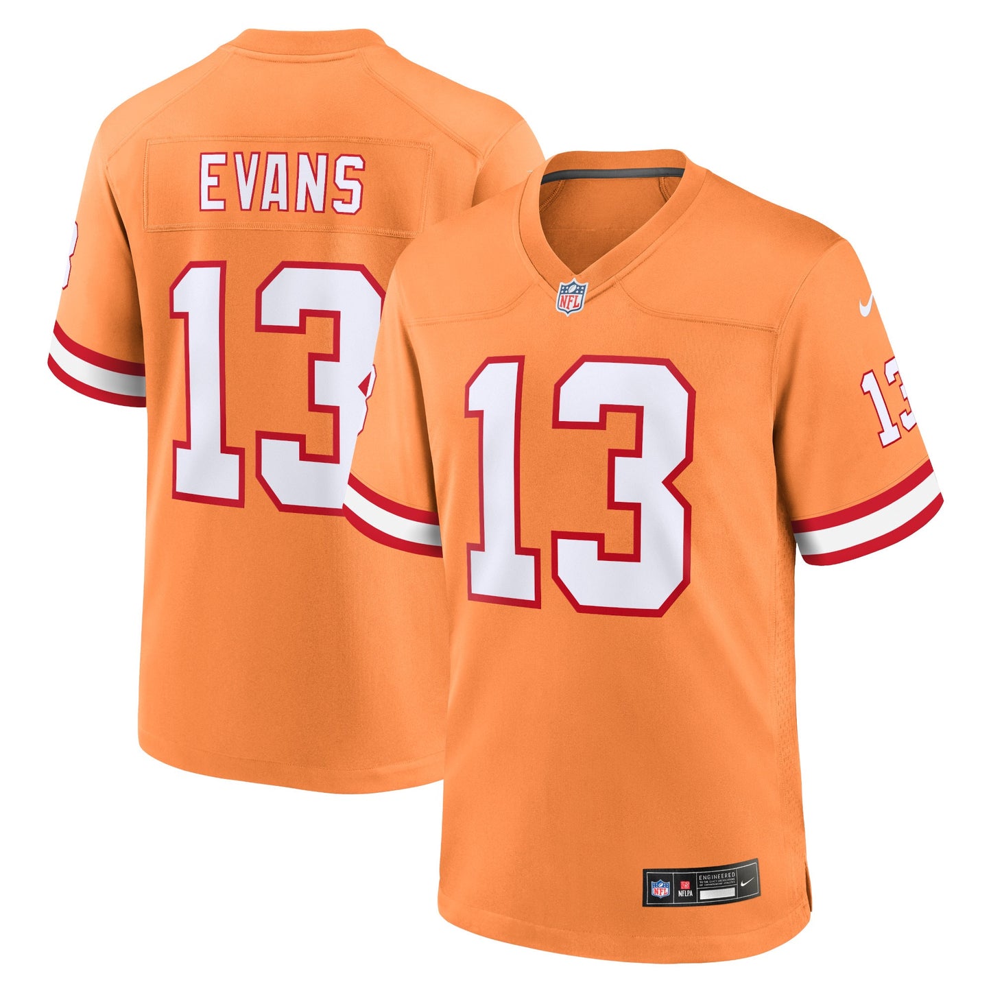 Mike Evans Tampa Bay Buccaneers Creamsicle Throwback