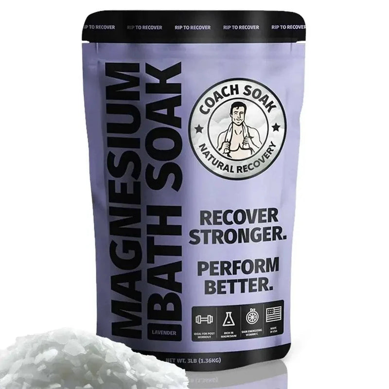 Coach Soak Magnesium Bath Soak | Post-Workout Recovery