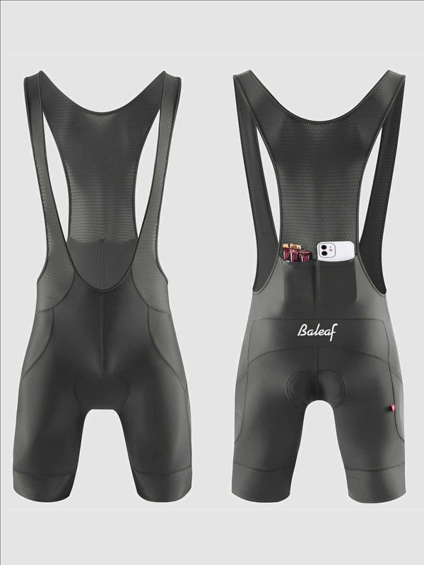Men's 4D Cycling Bib Shorts - Dark Gray / L