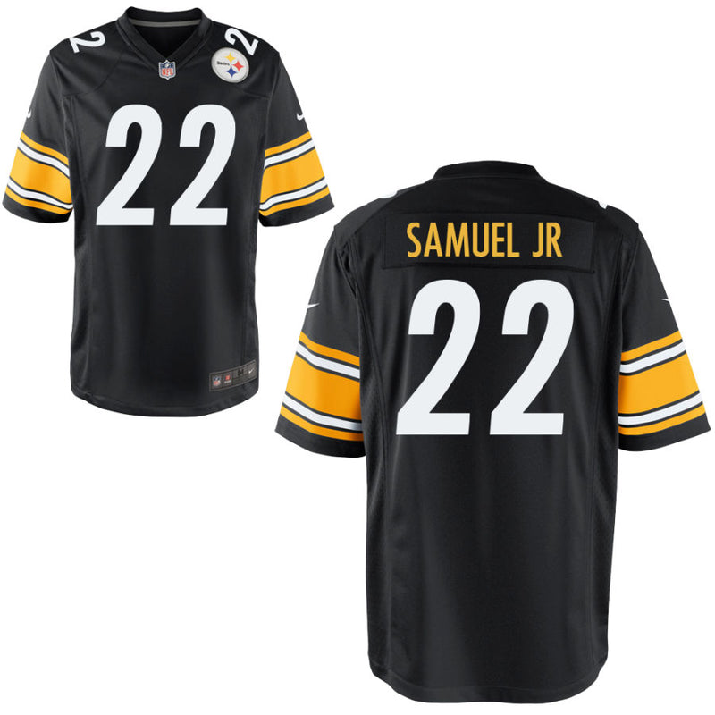 Asante Samuel Jr Youth Nike Black Pittsburgh Steelers Custom Game Jersey