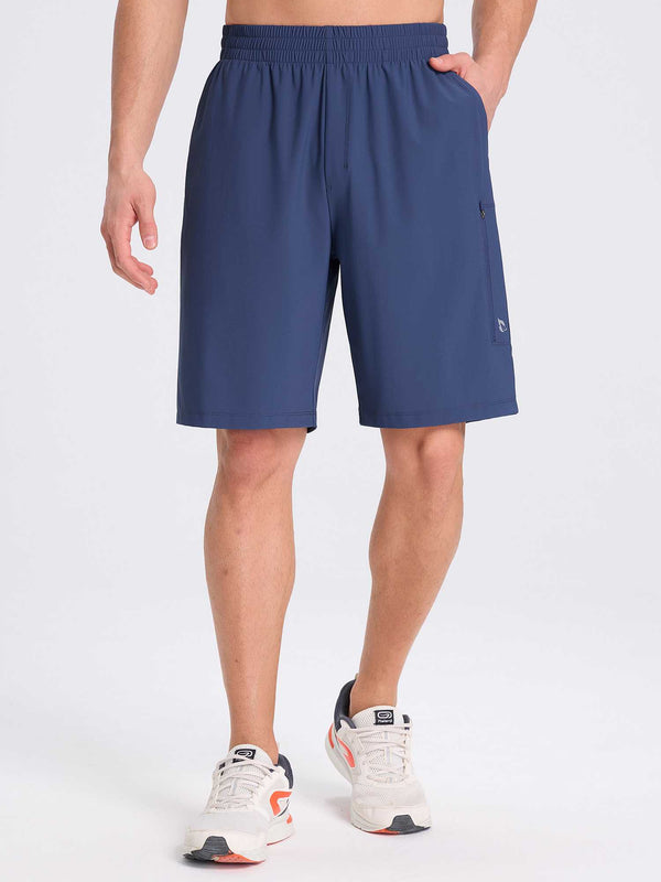 Men's 9" Running Shorts - Navy Blue / XL