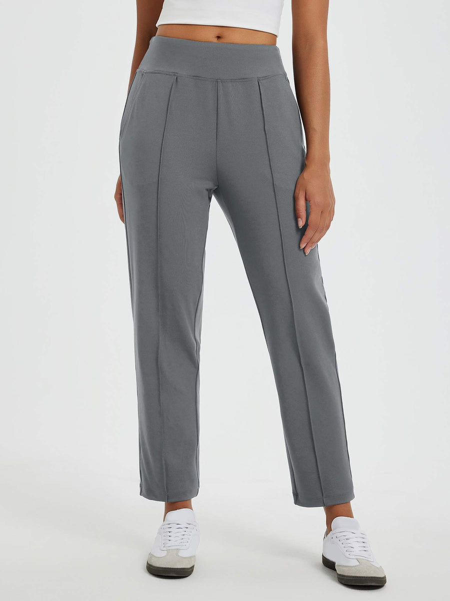 Tapered Running Pouch Pockets Pants - Dark Gray / 2XL