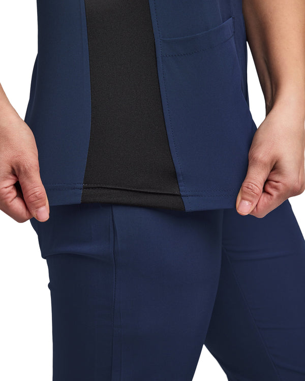 Scrubs for Women Scrub Set - Jogger Pant and Comfort Stretch V-Neck Top, 5 Pockets, Easy Care Uniforms