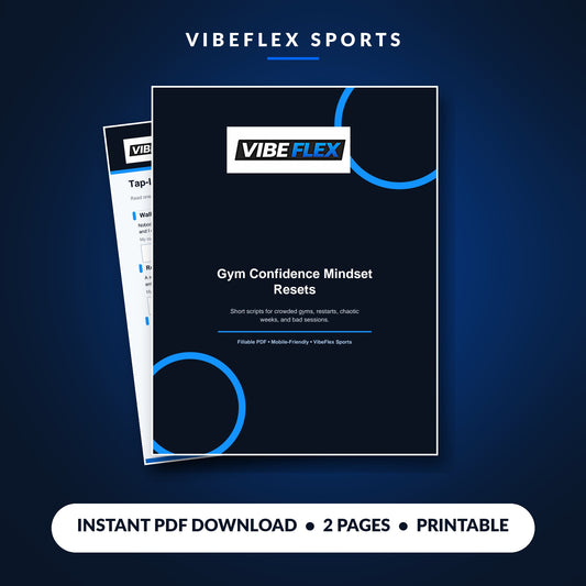 Gym Confidence Mindset Resets — PDF cover