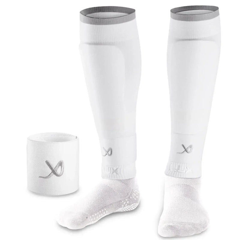 Football Sleeves - White - LUX - White / Small