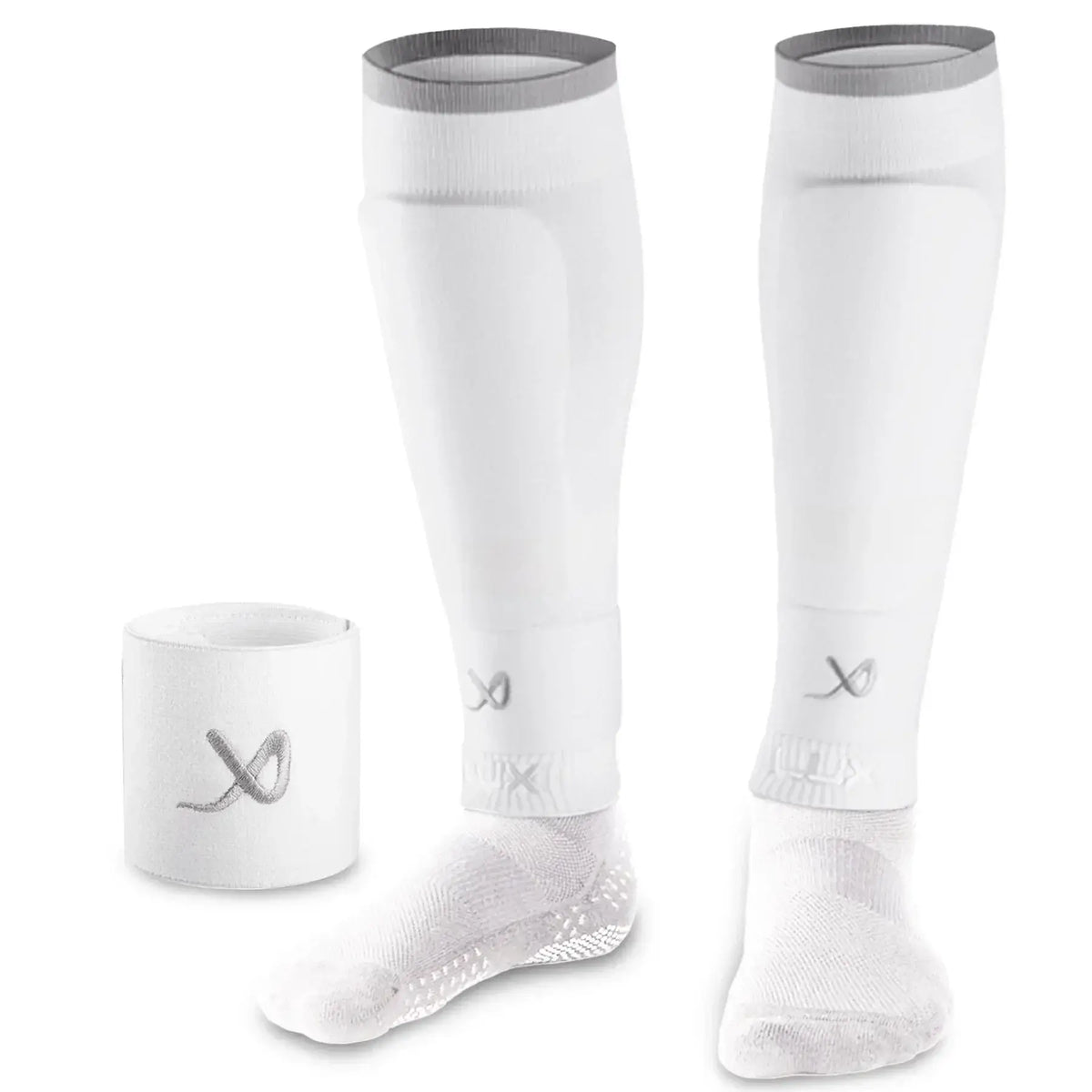 Football Sleeves - White - LUX