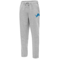 Men's Antigua  Heather Gray Detroit Lions Victory Sweatpants