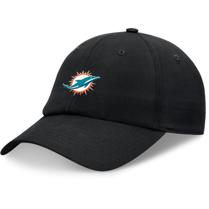 Men's Fanatics Black Miami Dolphins Signature Ripstop Adjustable Hat
