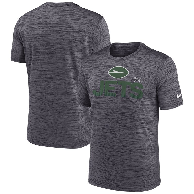 Men's Nike Black New York Jets Blitz Velocity Modern Dri-FIT T-Shirt