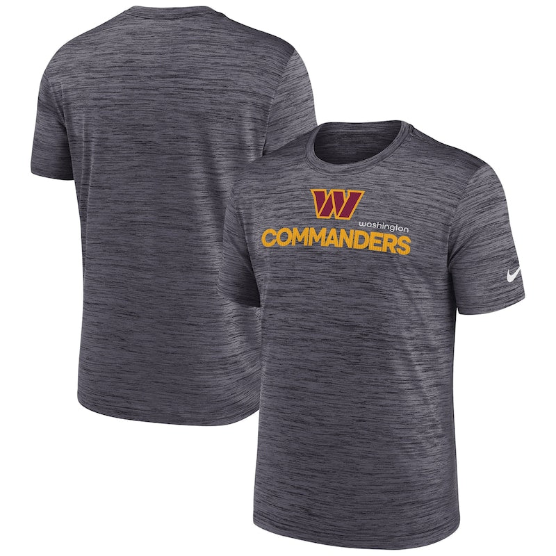 Men's Nike Black Washington Commanders Blitz Velocity Modern Dri-FIT T-Shirt