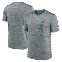 Men's Nike Gray New York Jets Sideline Velocity Dri-FIT T-Shirt