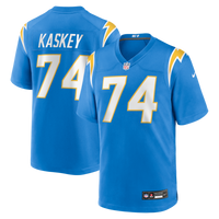 Men's Nike Matt Kaskey Powder Blue Los Angeles Chargers Team Game Jersey