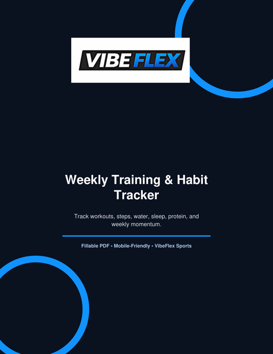 Weekly Training & Habit Tracker cover