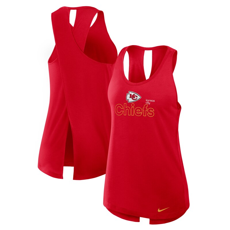 Women's Nike Red Kansas City Chiefs Plus Size Performance Tank Top
