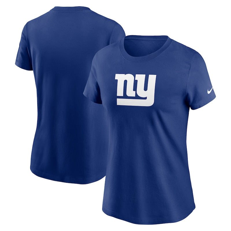 Women's Nike Royal New York Giants  Primary Logo T-Shirt